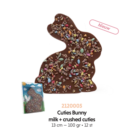 [2120005] DE CHOCOLATERIE BUNNY ILJA 12 X 110 GR 