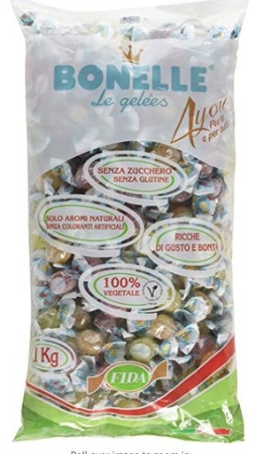 [10977] FIDA LA BONELLE SANS SUCRE 1 KG (6) ( PAPIER)