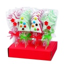 SAVAT REDSTAR & MINI TREE WITH LIGHTS 12 ST 