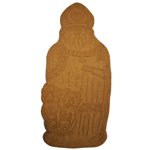 [SINT073-SF] CDB SANS SUCRE  SPECULOOS ST NICOLAS 28 CM - 12 X 155 GR