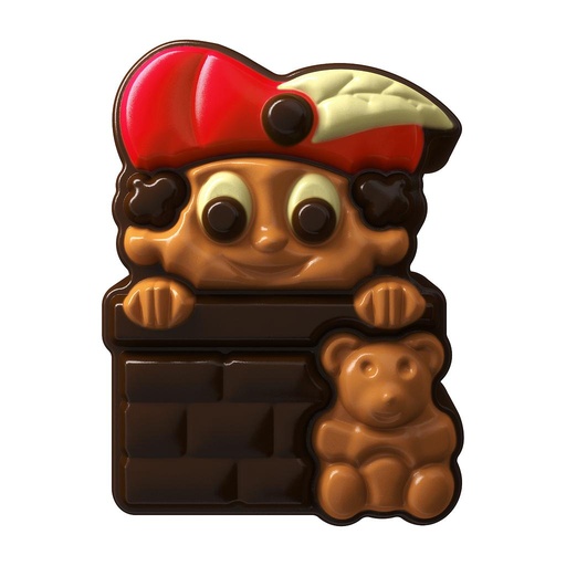 [MDD2182] DELICE ICON PIET UIT SCHOORSTEEN FONDANT VANILLE 1,35 KG