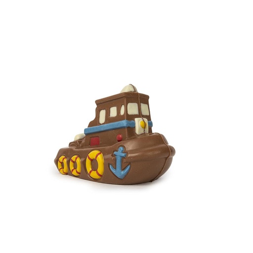 [2170023] DE CHOCOLATERIE BATEAU LAIT DECO COLORÉ 3 PCS