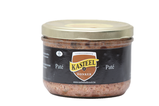 [VEU/9527] KASTEELBIER DONKER PATE 180 GR