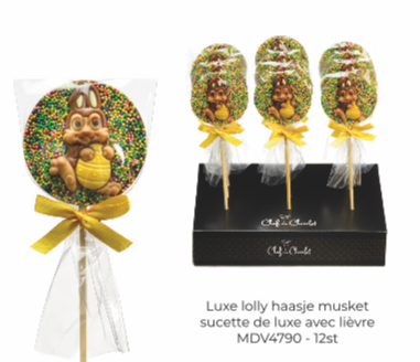 [MDV4790] M-DELICIOUS LUXE LOLLY MUSKET MET HAASJE 18 ST