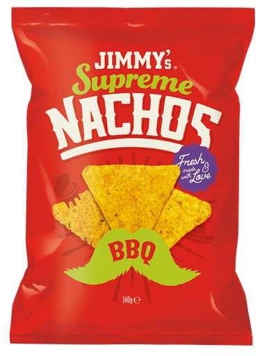 [JIM/310127] JIMMY'S SUPREME NACHOS BARBEQUE 12 X 140 GR