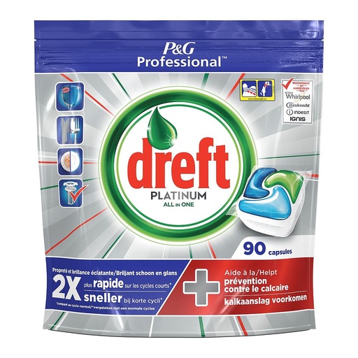 [FL/629650] DREFT TABS PLATINUM  90 ST