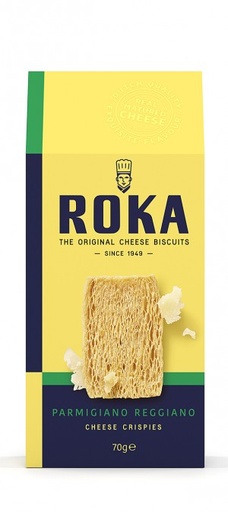 [523401] ROKA CRISPIES PARMEGIANO CHEESE 12X70GR