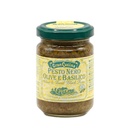 GRAN CUCINA PESTO NERO OLIVE & BASIL 130GR (12)