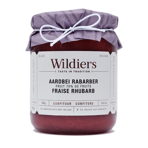 [060/004735] WILDIERS AARDBEI RABARBER CONF 70 % FRUIT 8X285 GR