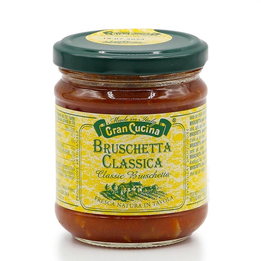 [T802] GRAN CUCINA BRUSCHETTA CLASSICA 180GR (12)