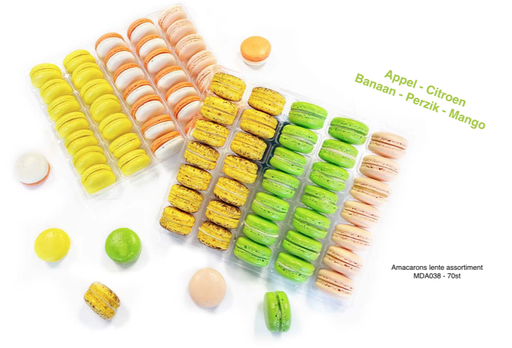 [SPR013] AMACARONS LENTE ASSORTIMENT 70 ST <*_*>