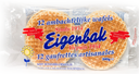 AMBACHTELIJKE WAFELS EIGENBAK 10 X 12 STUKS