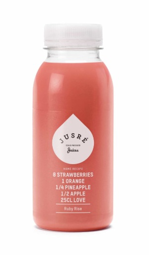 [169/005153] JUSRE AARDBEI / ANANAS - " RUBY RISE" 6 X 250 ML <**>