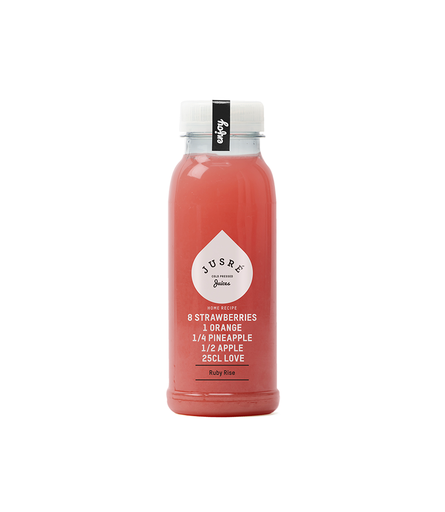 [169/005153] JUSRE AARDBEI / ANANAS - " RUBY RISE" 6 X 250 ML <**>