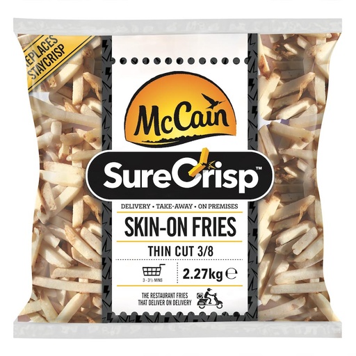 [MCC/1000007564] MCCAIN SURE CRISP SKIN ON (FRIETEN) 4 X 2,5 KG <*_*>