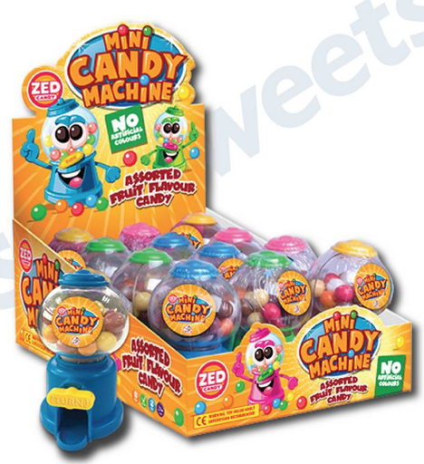 [41052334] MINI CANDY BALL MACHINE 12 ST