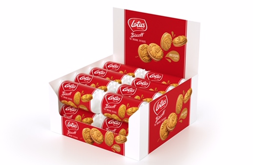 [1646] LOTUS SPECULOOS GEVULD MET VANILLE CREME 16 X 5 STUKS