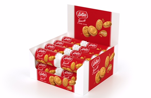 [1647] LOTUS SPECULOOS GEVULD MET VANILLE CREME 16 X 5 STUKS