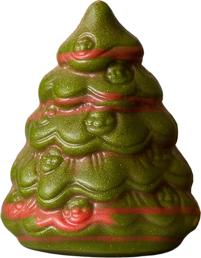 [MDD2255] DELICE SAPIN LAIT PRALINE DECO VERT 1 KG