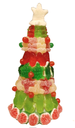SNOEPTAART KERSTBOOM 20 CM - 500 GR - 1 STUK