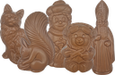 MEROUT GROTE FIGUREN MELK ASS 5 ST - 1,5 KG