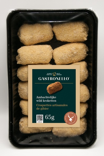 [TRA/1139] AMBACHTELIJKE WILD KROKETTTEN 12 X 65 GR <*_*>