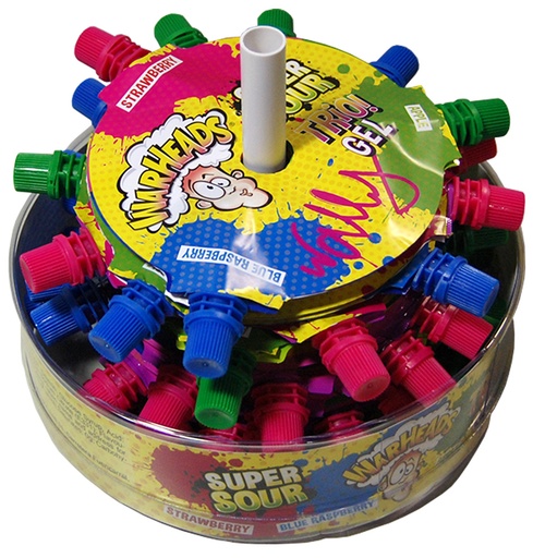 [71052181] WARHEADS SUPER SOUR GEL WHEEL 24 ST