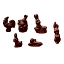MEROUT HALFGROTE PAASFIG FONDANT 6ST - 1,20 KG