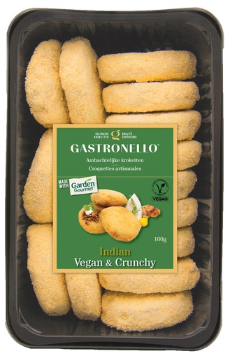 [TRA/1831] GASTR VEGAN & CRUNCHY INDIAN 15 X 100 GR <*_*>