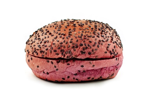 [LA806] LA STREETFOOD BEETROOT BRIOCHE BUN 48 X 70 GR (11,5 CM)<*_*>