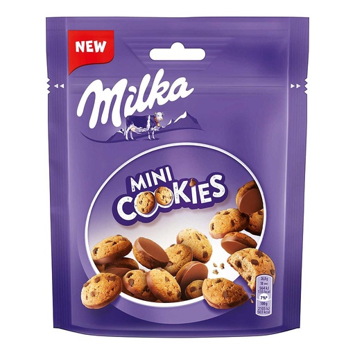 [4254609] MILKA MINI COOKIES 8X110GR