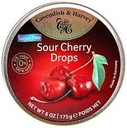 CAVENDISH & HARVEY SUGAR FREE DROPS SOUR CHERRY 9 X 175 GR ** GAAT UIT ASS **
