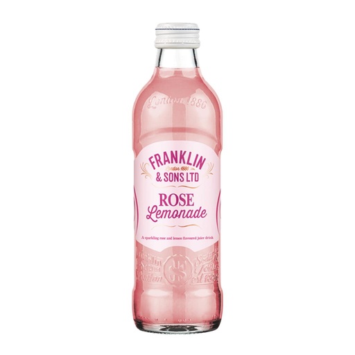 [358.155] FRANKLIN SOFTDRINK ROSE LEMONADE 12X27,5CL