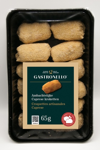 [TRA/1862] GASTR AMBACHTELIJKE CAPRESE KROKETTEN 12 X 65 GR <**>