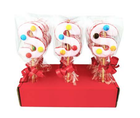 [12754-12] SAVAT MARSHMALLOW "S" MET DRAGEE OP STOK- 16 ST