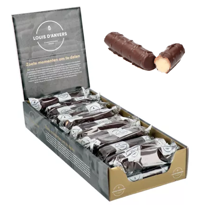 [LDA114.028] LOUIS D'ANVERS BUCHES CHOCOLA 24 X 40 GR
