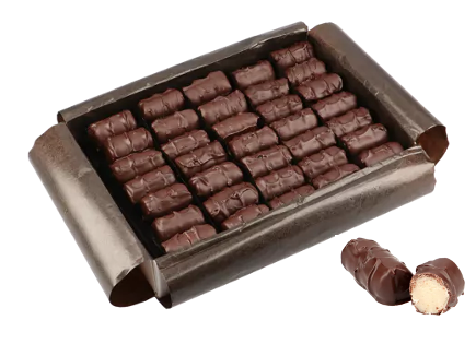 [LDA114.026] LOUIS D'ANVERS BUCHE CHOCOLAT MASSEPAIN ( mini) 1 kg 