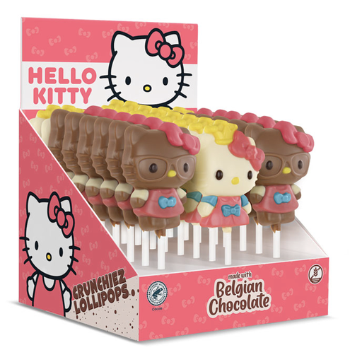 [REL/44905T] HELLO KITTY CHOC LOLLY POP 24X30G
