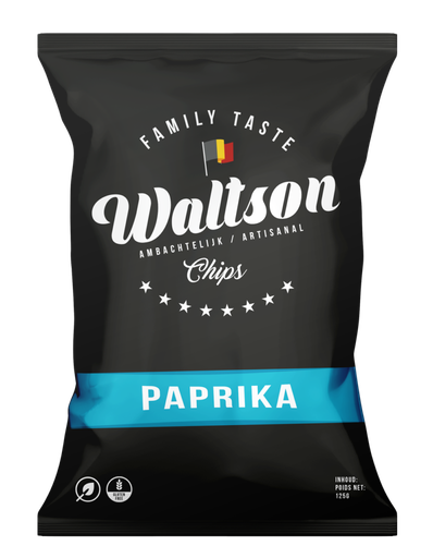 [612.070] WALTSON CHIPS PAPRIKA 20 X 40 GR