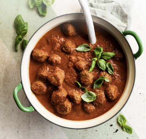 [FB/20043] FRANS & BERTHA VEGGIE BALLETJES IN TOMATENSAUS 2,5 KG <**>  -- BESTELARTIKEL --