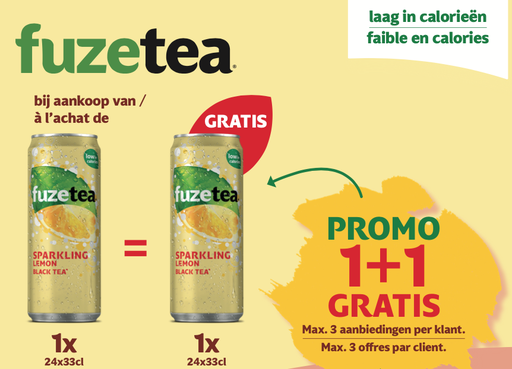 [fuze tea 1+1] COLLI FUZE TEA sparkling lemon 1+1 GRATIS ( FOLD 7-2024)