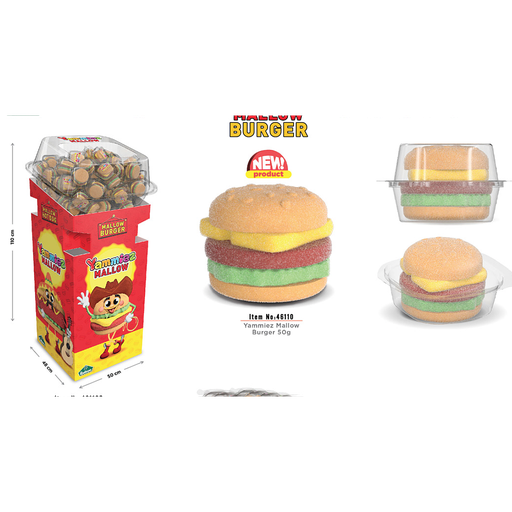 [REL/46110F] YAMMIEZ MALLOW BURGER FLOOR STAND 100 ST