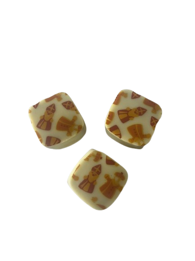 [ZDSI3] CARLINE PRINTPRALINES ST NICOLAS blanc PRALINE 1 KG 