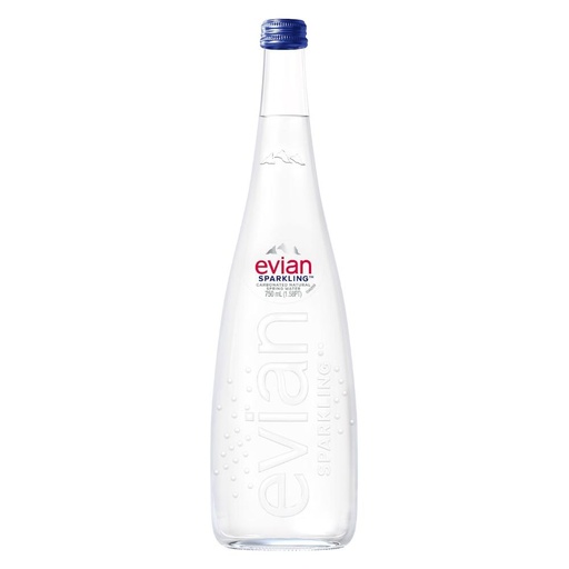 [010.028] EVIAN SPARKELING PRESTIGE 12X75CL OW (glas)
