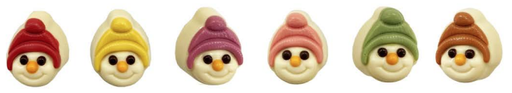[MDD2216] DÉLICE JOLLY SNOWMAN MIX WIT PRALINÉ 1,62 KG