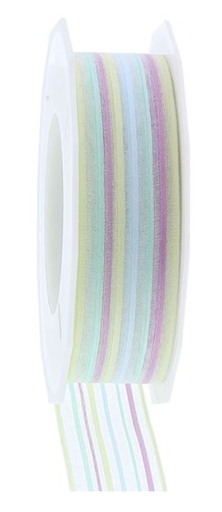 [LIN3472725GE] #VERP - LINT PANAMA STREEP GEEL/LILA/BLAUW