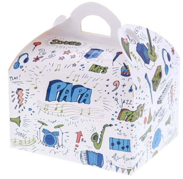 [KAR44325] #VERP - DOOS VLINDERSLUITING SWEETBOX PAPA MUSIC 250GR - 8ST