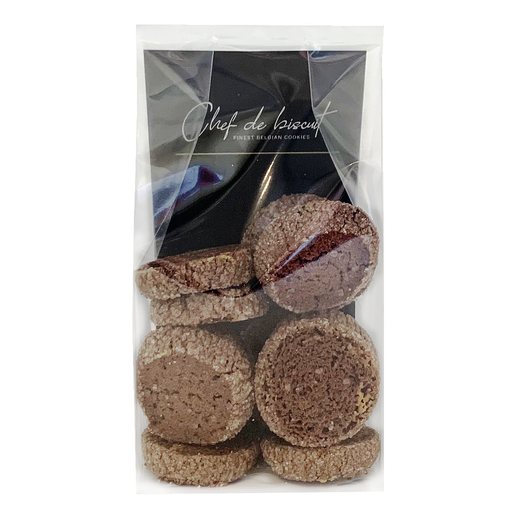 [CDB9027] CDB MOKKEN DUBBELE CHOCO (10 X 120 GR) ( ZWARTE BOL)