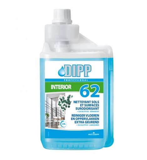 [DIP/62] DIPP NR 62 ALLESREINIGER VLOER & OPPERVLAKTES EUCALYPTUS 1 LITER