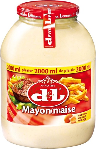 [GB/531561] DL MAYONAISE MET EI 2 LITER (4)